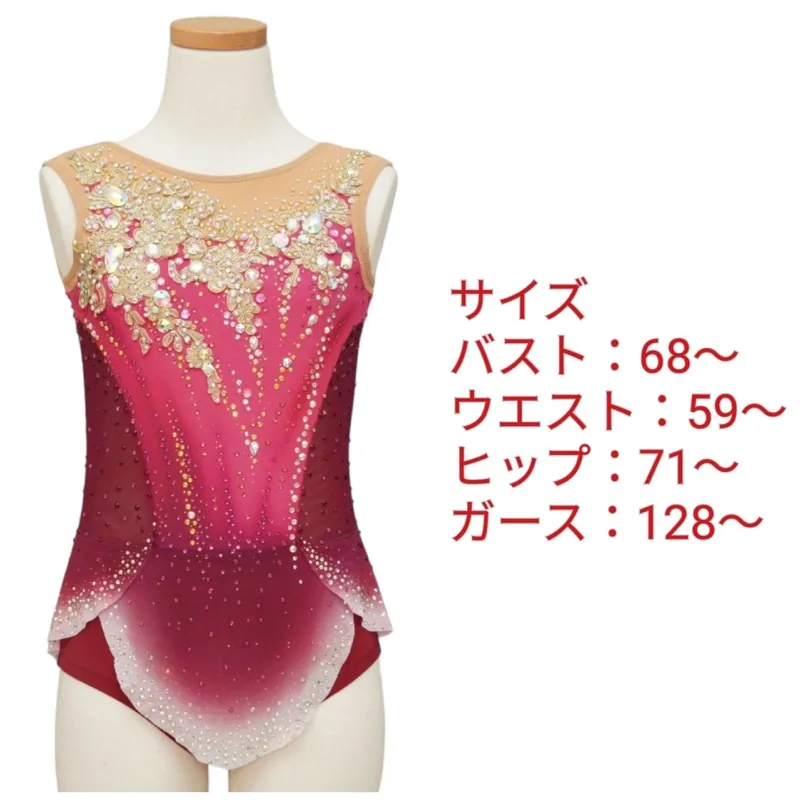 マルーングラデーション 150サイズ - 新体操レオタード | MASH Leotard